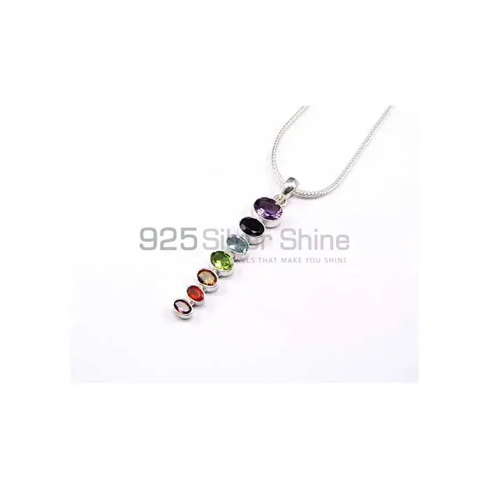 Chakra Pendant With Sterling Silver SSCP143_1