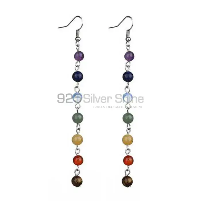 Chakra Yoga Earring With Sterling Silver Jewelry SSCE102