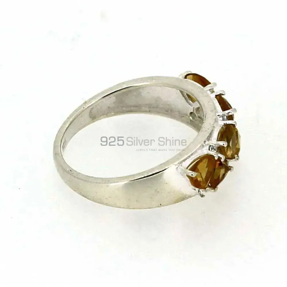 Citrine Gemstone Handmade Ring In 925 Silver 925SR011_2