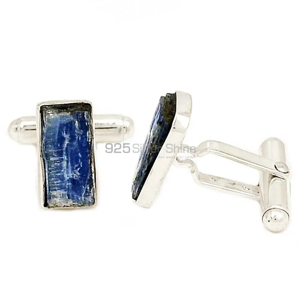 Classy Look 925 Silver Handmade Cufflink In Gemstone Jewelry 925SC29