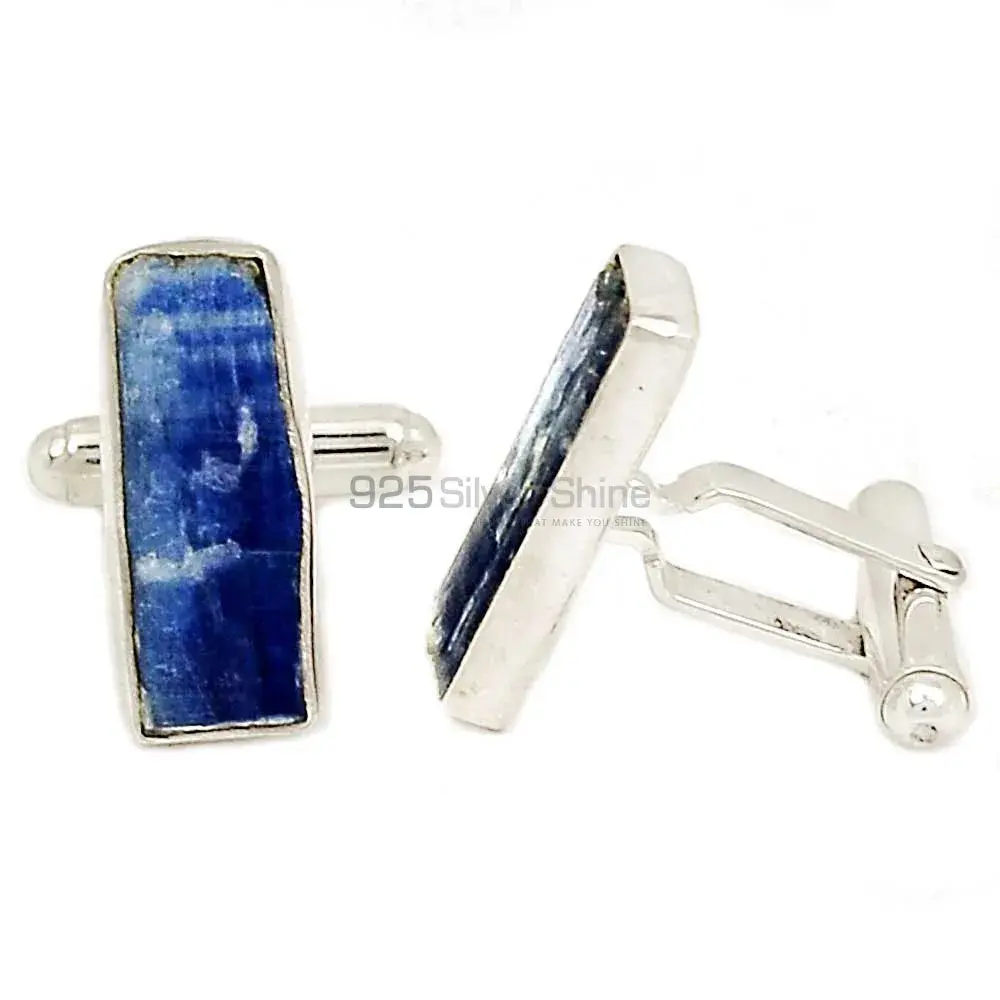 Classy Look 925 Silver Handmade Cufflink In Gemstone Jewelry 925SC29_1