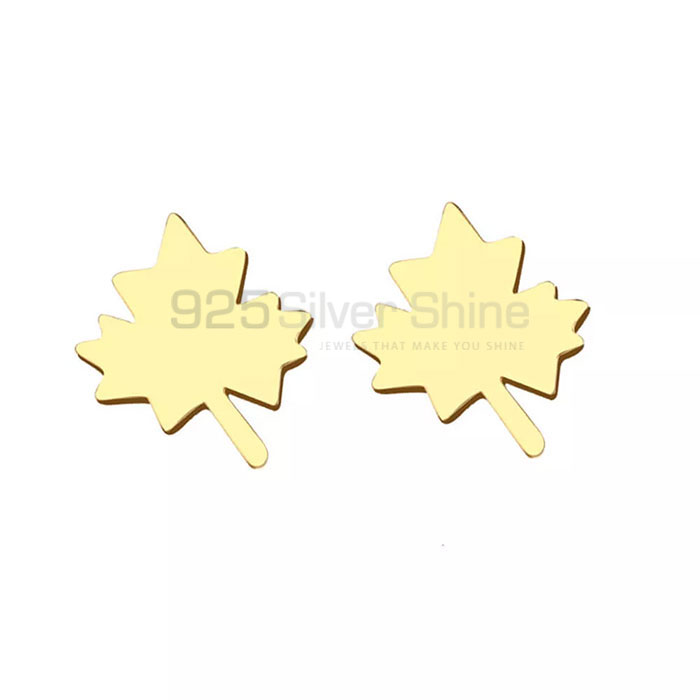 Clover Minimalist Stud Earring In 925 Sterling Silver CFME31_0