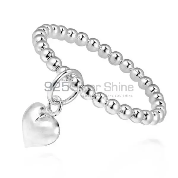 Plain 925 Solid Silver Rings Jewelry 925SR2701_0