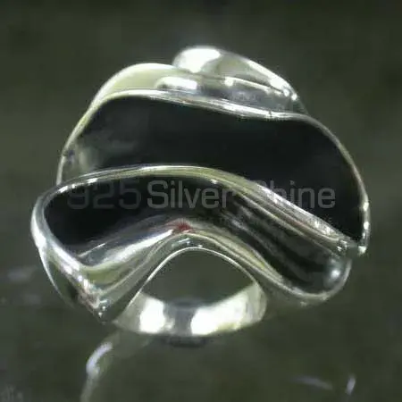 Plain Fine Silver Rings Jewelry 925SR2473_0