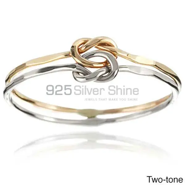 Comfortable Plain Solid Sterling Silver Rings Jewelry 925SR2734_0