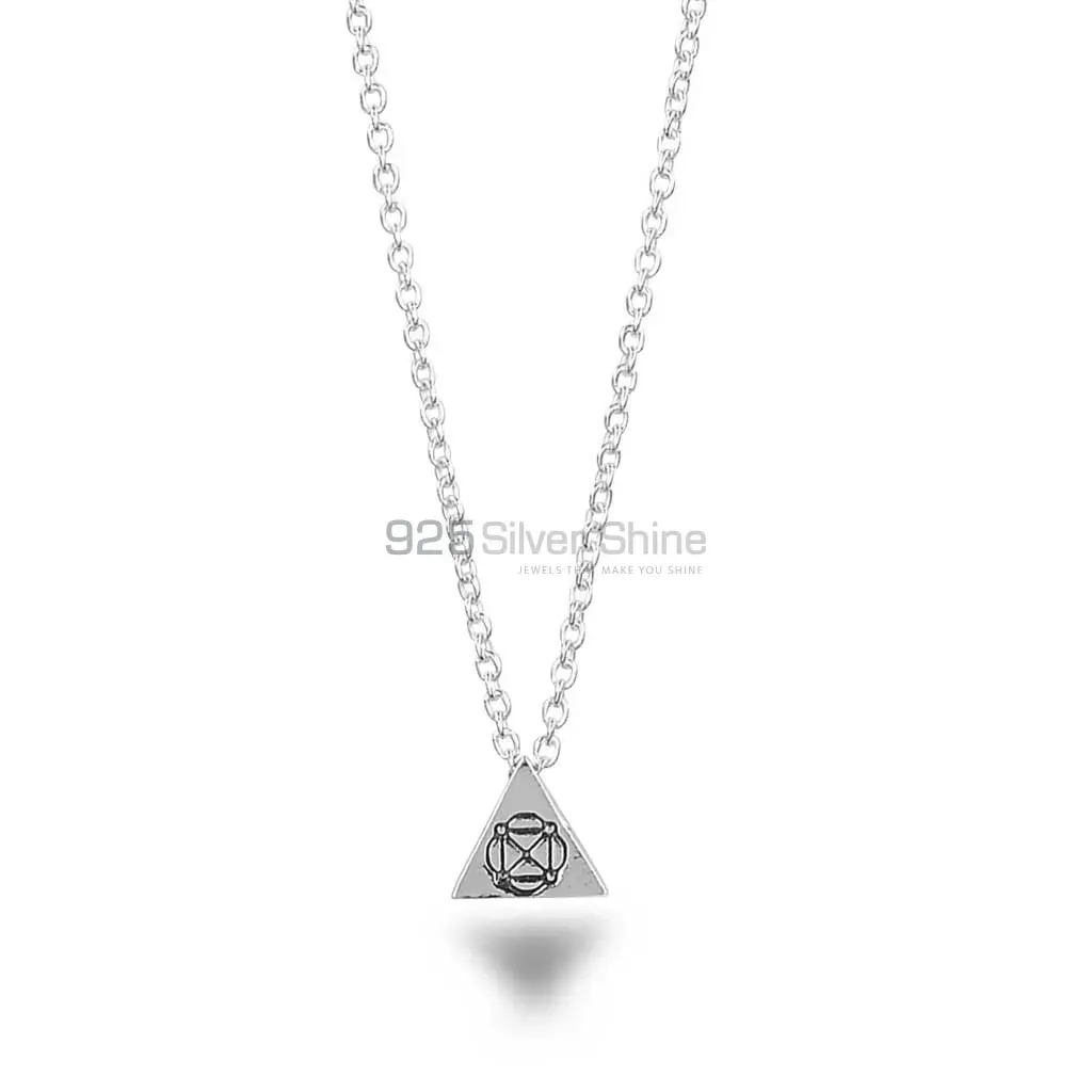 Conscious Creator Sigel Necklace In Sterling Silver 925MN115