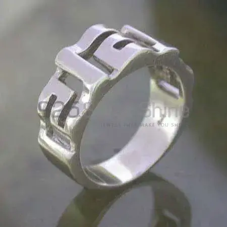 Custom Plain 925 Solid Silver Rings Jewelry 925SR2492_0