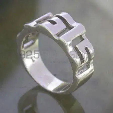 Custom Plain 925 Solid Silver Rings Jewelry 925SR2492_0