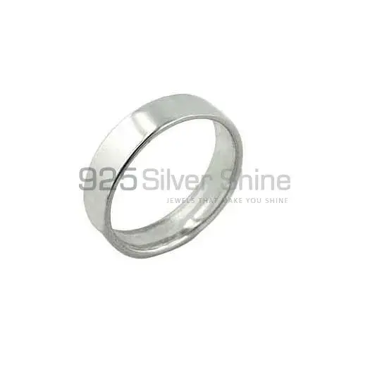 Custom Plain 925 Solid Silver Rings Jewelry 925SR2687_1