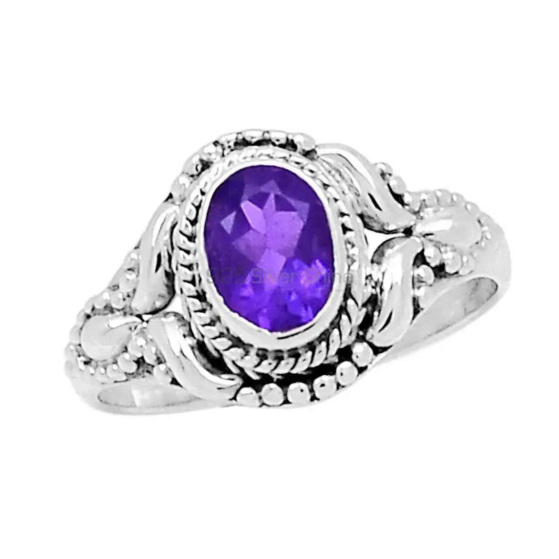 Designer Amethyst Silver Handmade Rings 925SR2364_0