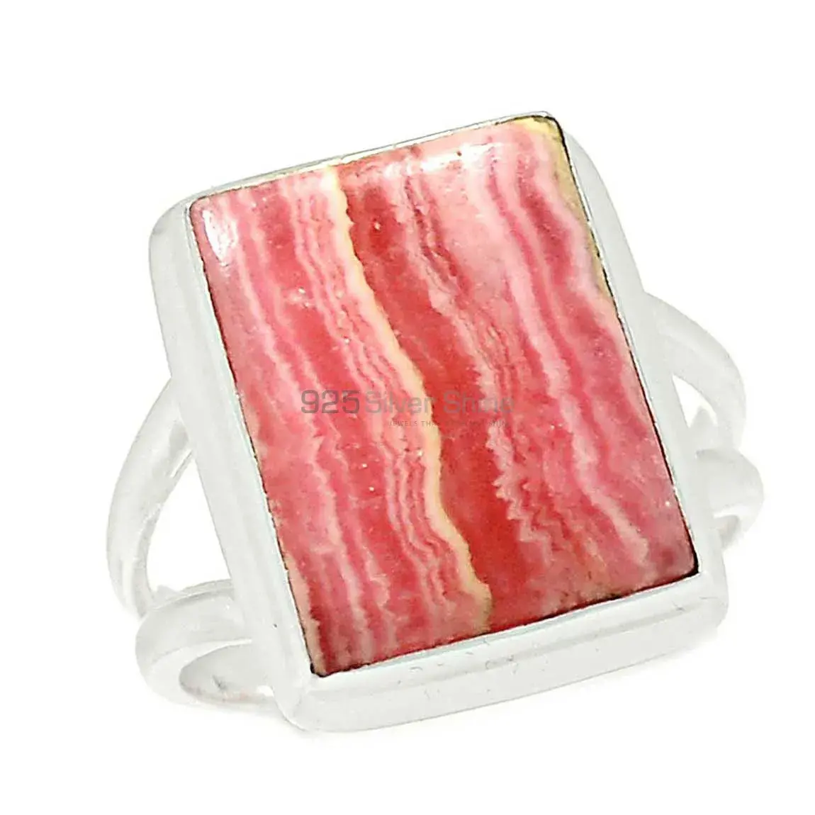 Faceted Cab Semi Precious Gem Stone Rings In Silver 925SR2271_0