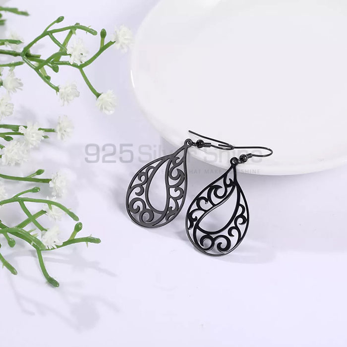 Filigree Stud Earring In Sterling Silver Jewelry FGME169_0