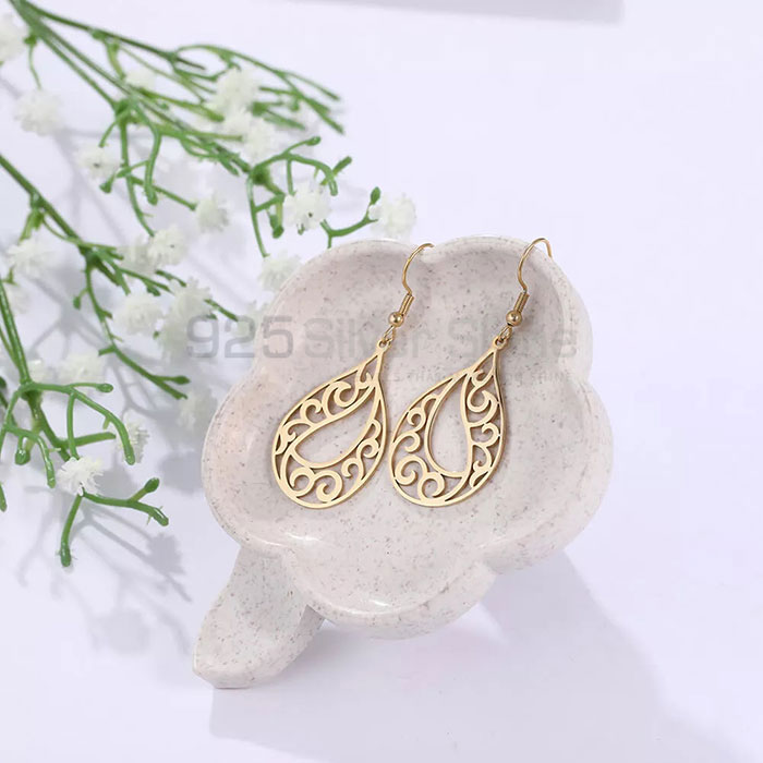 Filigree Stud Earring In Sterling Silver Jewelry FGME169_1
