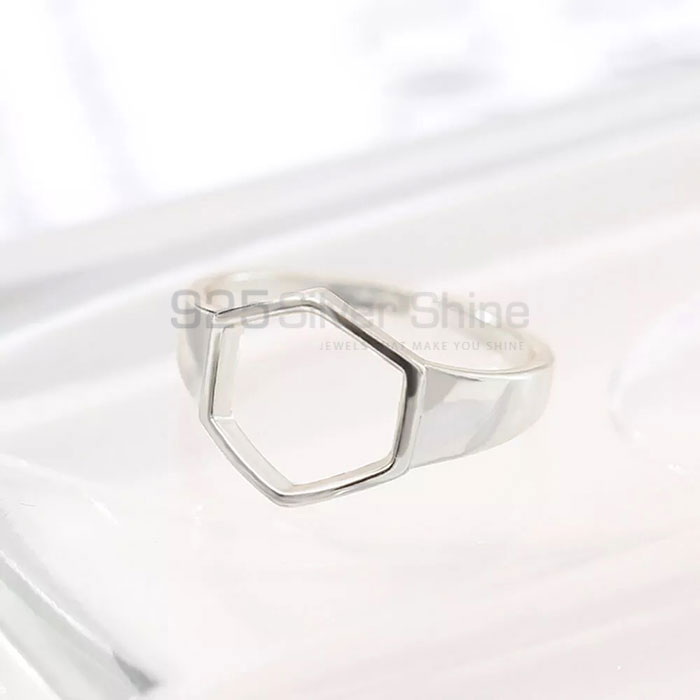 Geometric Minimalist Ring In Sterling Silver GMMR301_0