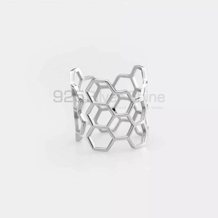 Honey Bee Minimalist Ring In 925 Sterling Silver HBMR339
