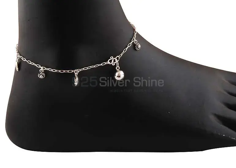 Designer Light Weight 925 Sterling Silver Anklet