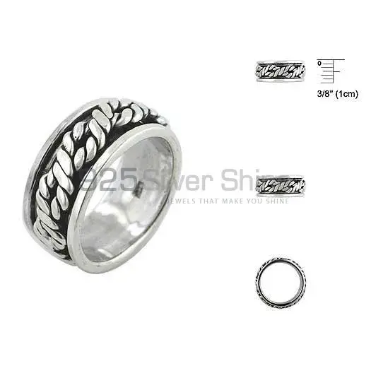 Plain 925 Sterling Silver Rings Jewelry 925SR2674_1