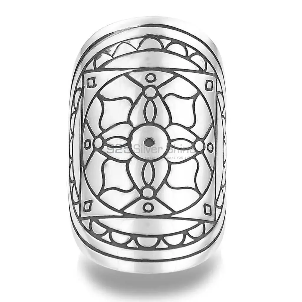 Directions For Life Mandala Ring In 925 Fine Silver 925MR114_0