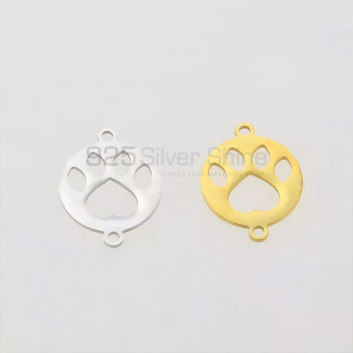 Dog Cat Paw Pendant, Best Collection Animal Minimalist Pendant In 925 Sterling Silver AMP257