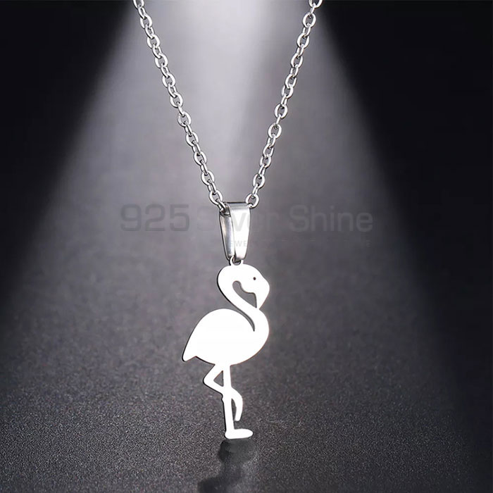 Dough Necklace, Animal Minimalist Necklace In 925 Sterling Silver AMN174