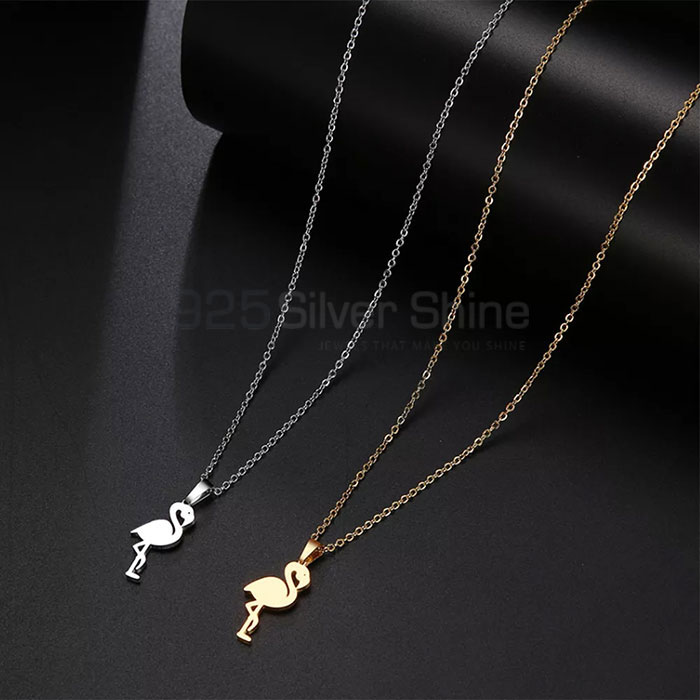 Dough Necklace, Animal Minimalist Necklace In 925 Sterling Silver AMN174_0