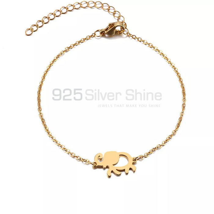 Elephant Bracelet, Animal Minimalist Bracelet In 925 Sterling Silver AMB14_0
