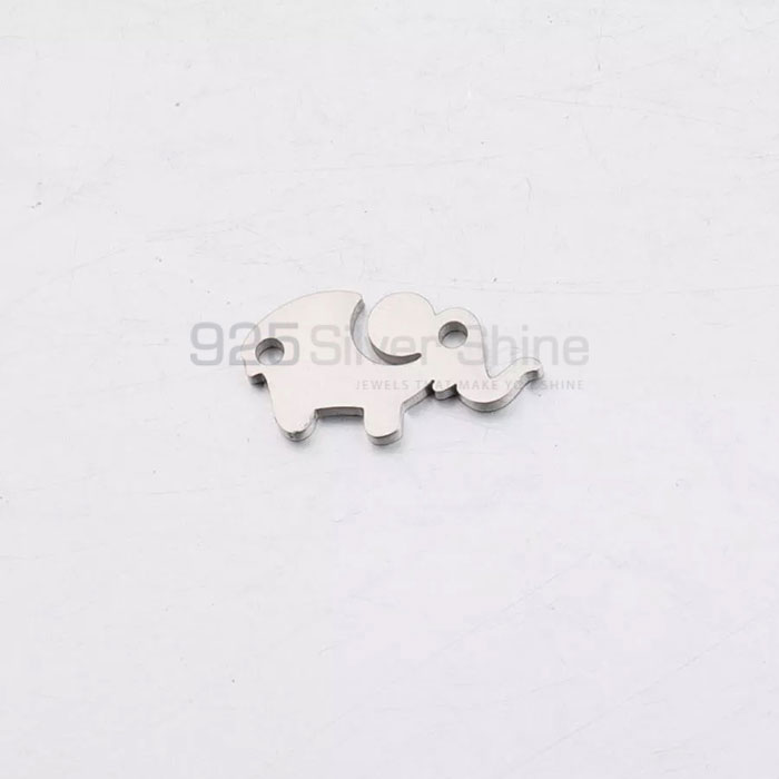 Elephant Pendant, Animal Minimalist Pendant In 925 Sterling Silver AMP263