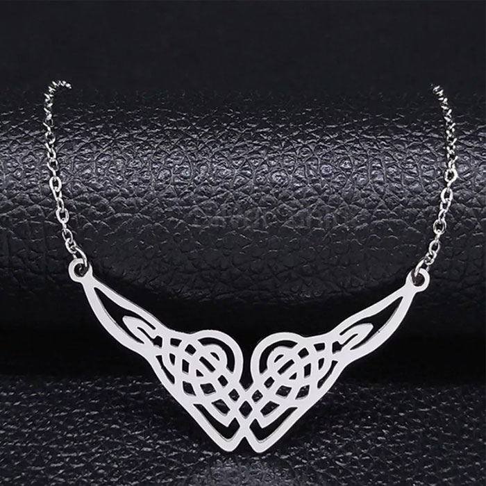 Exclusive Designs Filigree Necklace In Sterling Silver FGMN172