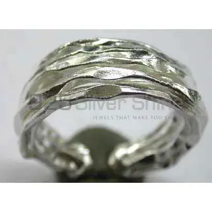Plain Fine Silver Rings Jewelry 925SR2498