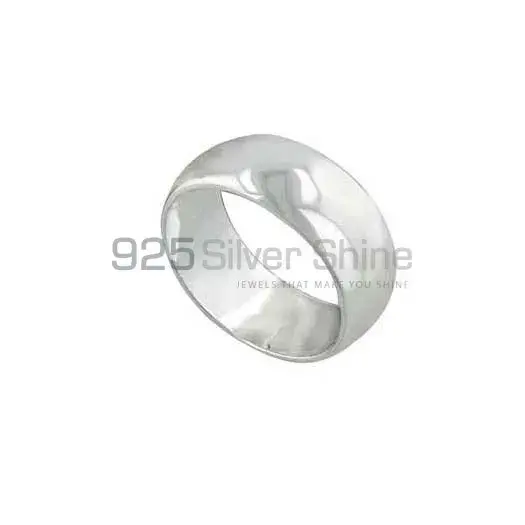 Exclusive Plain Fine Silver Rings Jewelry 925SR2693