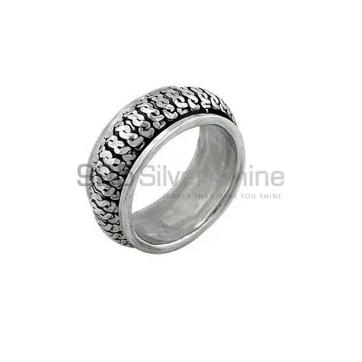 Exclusive Plain Solid Sterling Silver Rings Jewelry 925SR2660