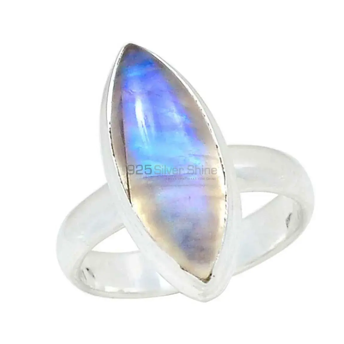 Faceted Cut Multi Marquise Gemstone Rings In Silver 925SR2270