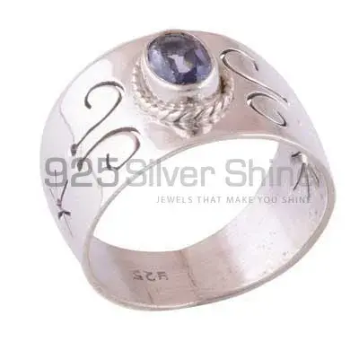 Designer Sterling Silver Iolite Birthstone Rings 925SR3943
