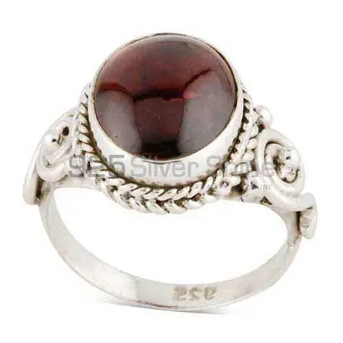 Fine 925 Sterling Silver Rings In Genuine Jasper Gemstone 925SR2945_0