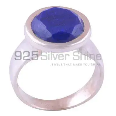 Fine 925 Sterling Silver Rings In Genuine Lapis Lazuli Gemstone 925SR3864