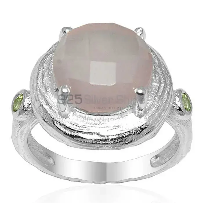 Fine 925 Sterling Silver Rings In Genuine Multi Gemstone 925SR1605_0
