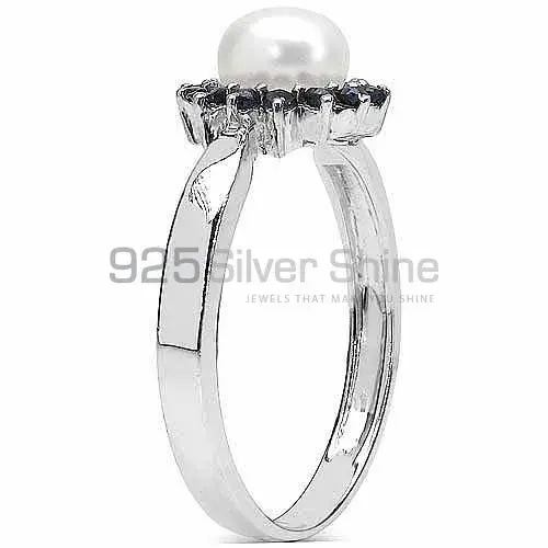 Fine 925 Sterling Silver Rings In Genuine Multi Gemstone 925SR3103_0