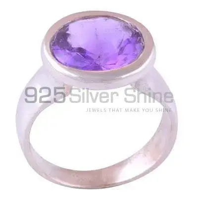 Sterling Silver Amethyst Anniversary Rings 925SR3862