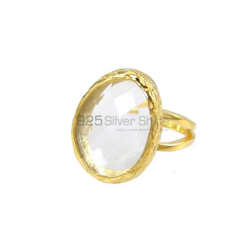 Fine 925 Sterling Silver Rings In Natural Crystal Gemstone 925SR3826_1