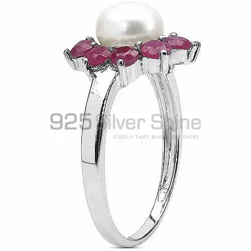 Fine 925 Sterling Silver Rings In Natural Multi Gemstone 925SR3101_1
