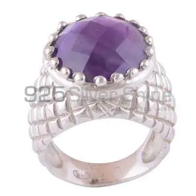 Amethyst Silver Rings Jewelry 925SR3512
