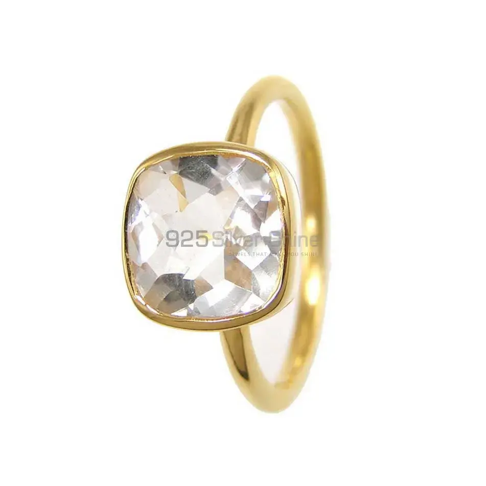 Fine 925 Sterling Silver Rings In Semi Precious Crystal Gemstone 925SR3827_0