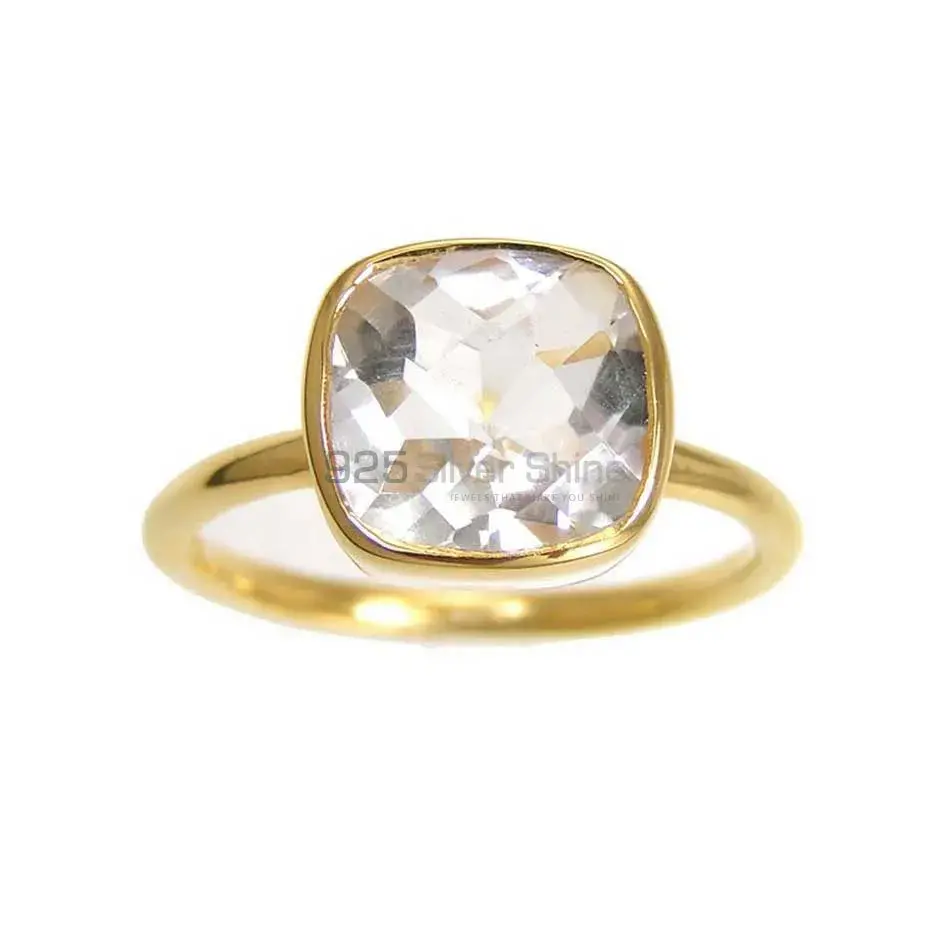 Fine 925 Sterling Silver Rings In Semi Precious Crystal Gemstone 925SR3827_0