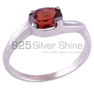 Sterling Silver Garnet Gemstone Rings Jewelry 925SR3433