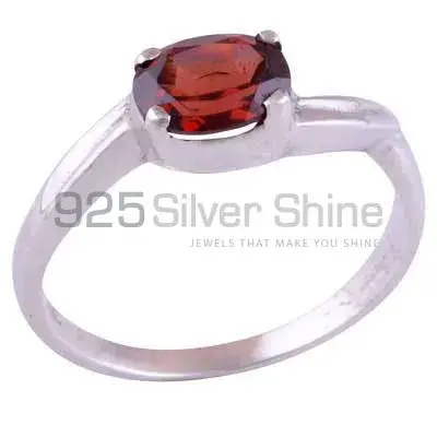 Sterling Silver Garnet Gemstone Rings Jewelry 925SR3433_0