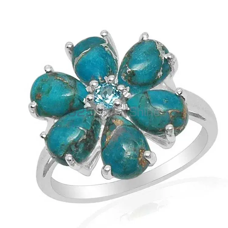 Fine 925 Sterling Silver Rings In Semi Precious Multi Gemstone 925SR1446_1