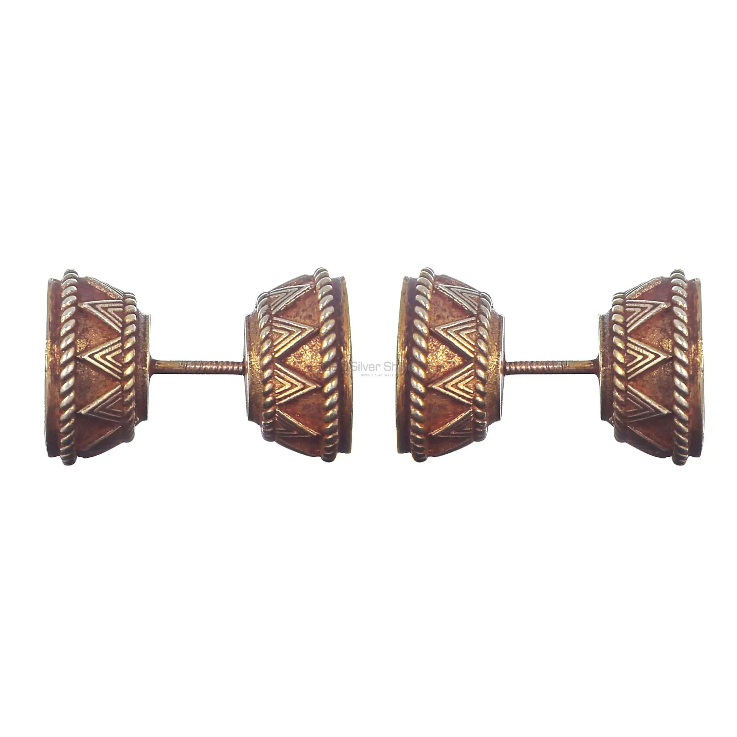 Fine Design Gold Vermeil Earrings In Solid 925 Silver 925SE311_1