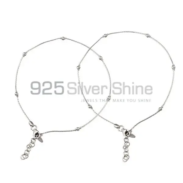 Finest 925 Sterling Silver Anklet 925ANK90