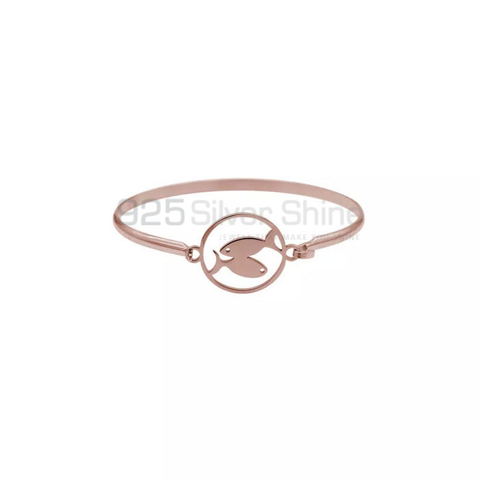 Fish Bracelet, Animal Minimalist Bracelet In 925 Sterling Silver AMCB03_1