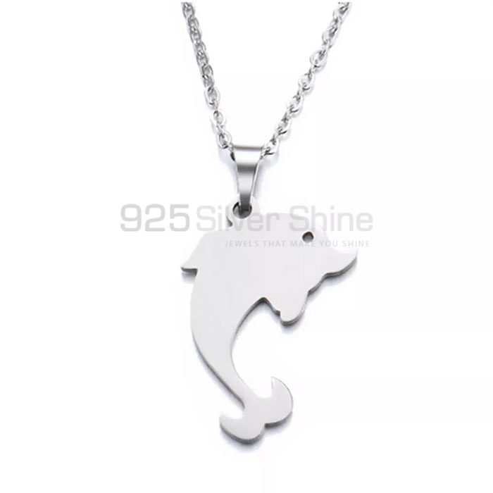 Fish Necklace, Best Quality Animal Minimalist Necklace In 925 Sterling Silver AMN221